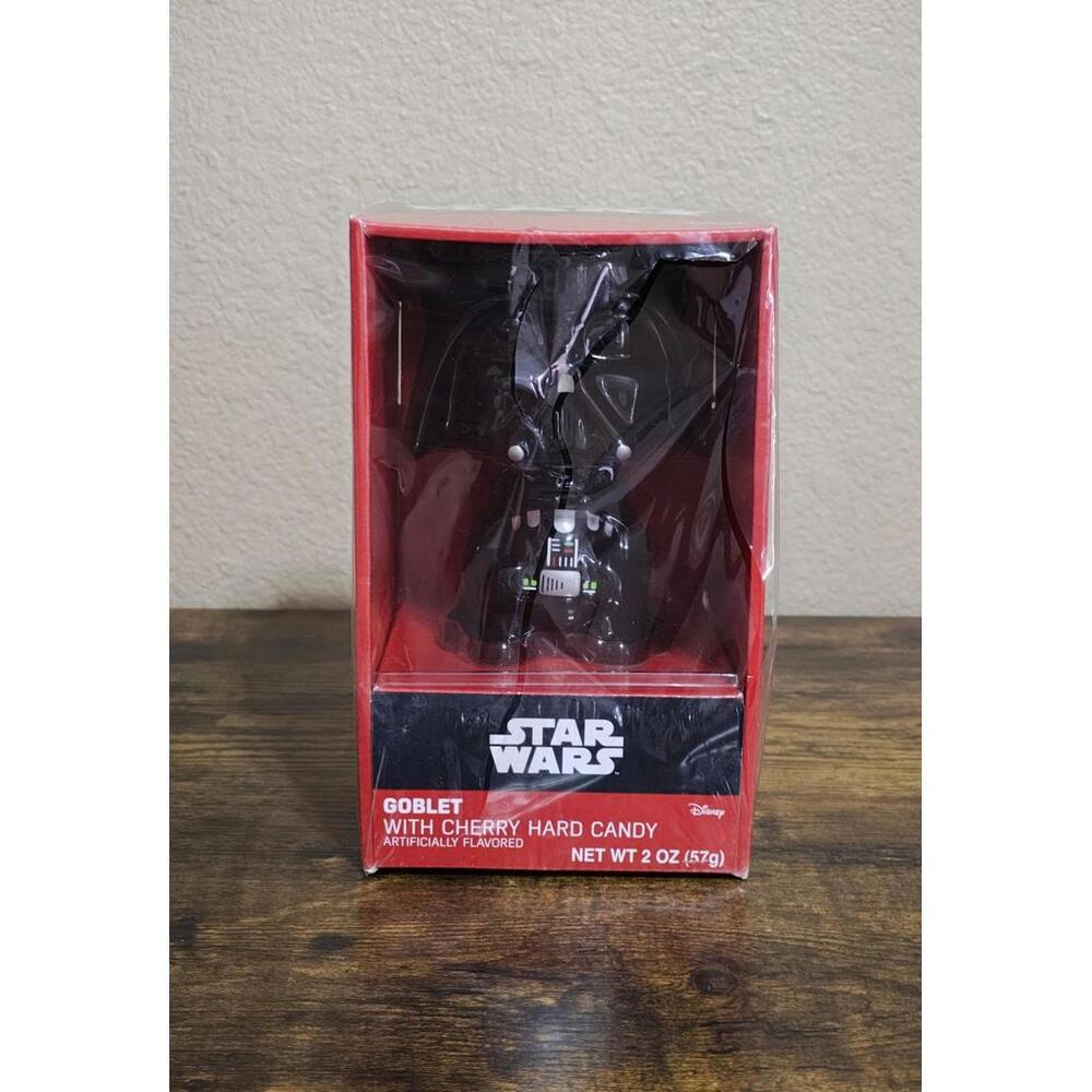 Cool Star Wars Darth Vader Ceramic Goblet Cup With Cherry Candy New.